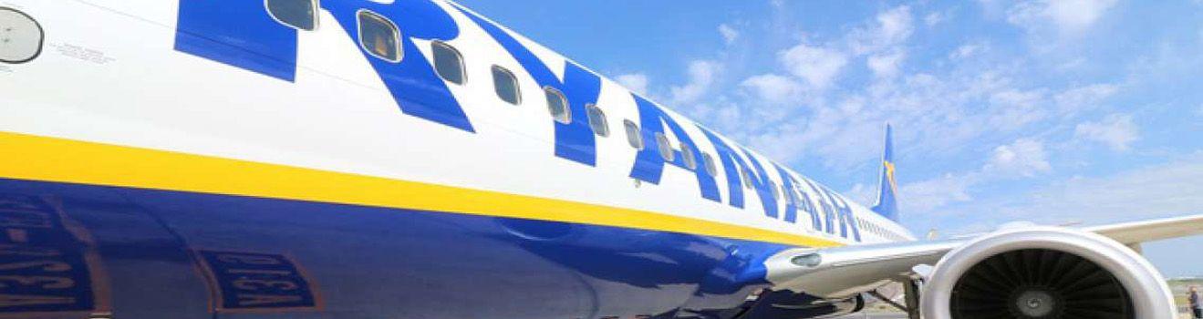 Ryanair updates banner