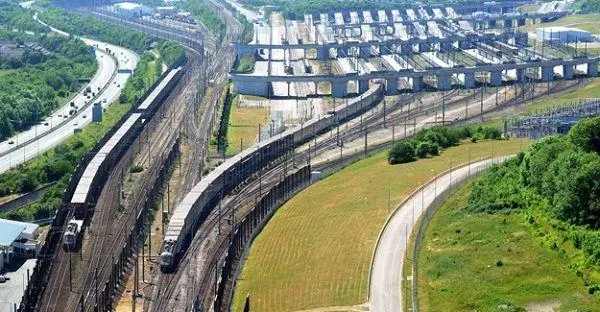 Crossing the channel, Channel Tunnel , Folkestone to Calais