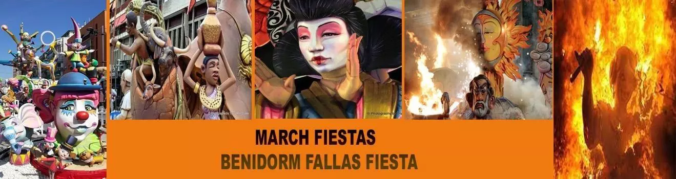 Benidorm Fallas Fiesta, March