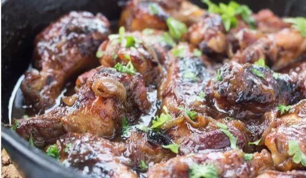 Spanish Sweet and Sticky Chicken Wings Recipe