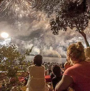 Altea Castell de l'Olla Fireworks