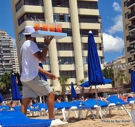 Benidorm Beach Vendors