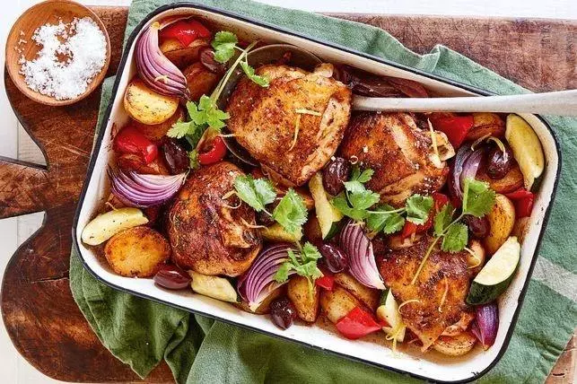 Spanish chicken bake Recipe