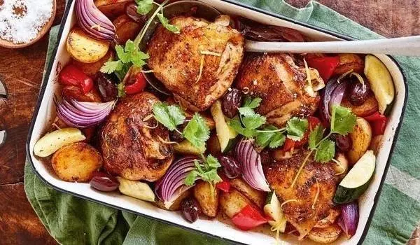 Spanish chicken bake recipe - Try it today