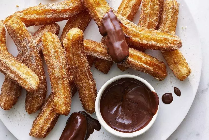 Churros with Chocolate 