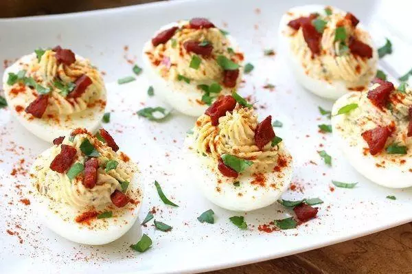 Spanish Deviled Eggs