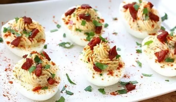 Spanish Deviled Eggs