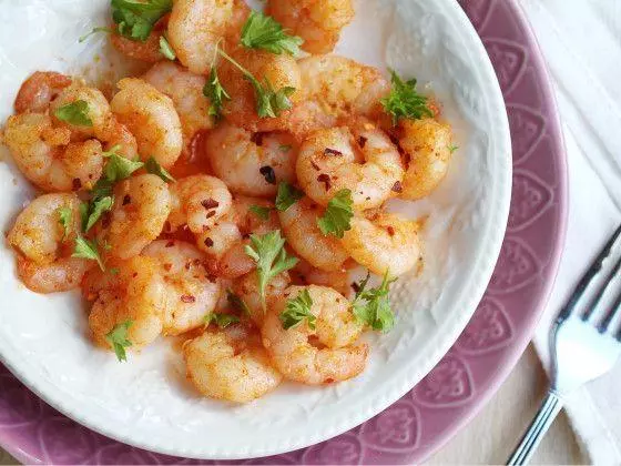 Spanish Garlic Prawns