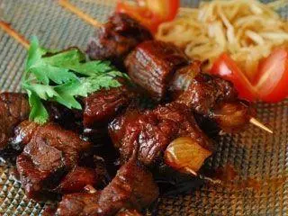 Spanish Marinated Beef Kabob Recipe