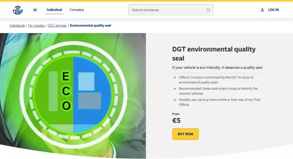 Spanish low emission zones