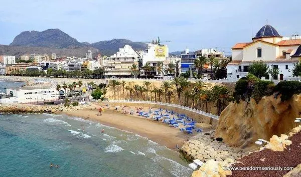 Cycling in Benidorm, Mal Pas Beach