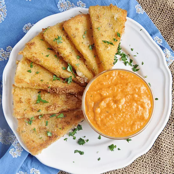 Fried Manchego Cheese