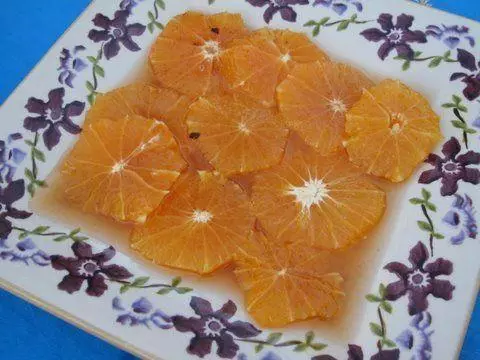 Naranjas a la canela