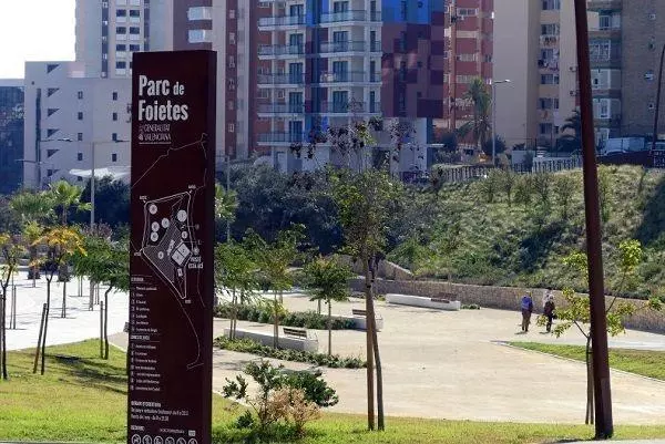 Walks in and around Benidorm, Foietes Park