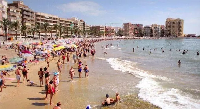 Torrevieja playa cura