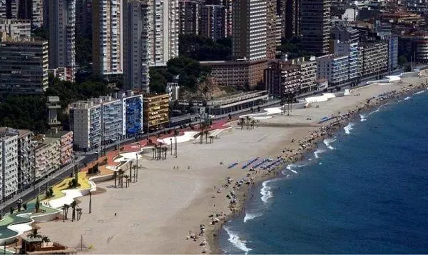 Beaches in Benidorm Poniente