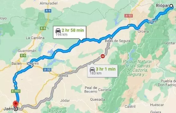 Spanish Road Trip 2022, Riopar to Jaen