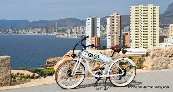 Cycling in Benidorm 