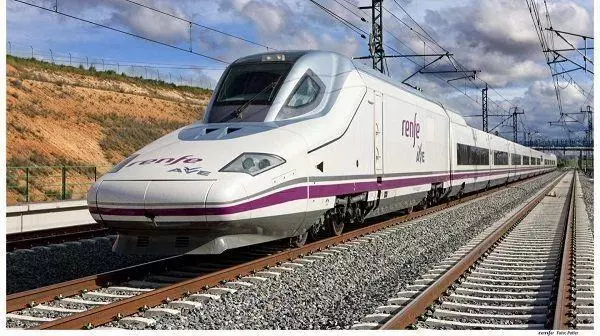 Train from Santander to Benidorm Renfe Train