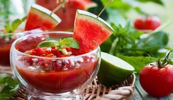 Watermelon Gazpacho Recipe